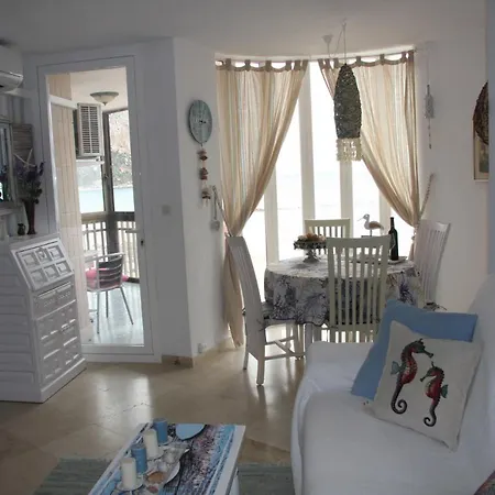 Primera Linea De Playa Con Garaje Apartman *