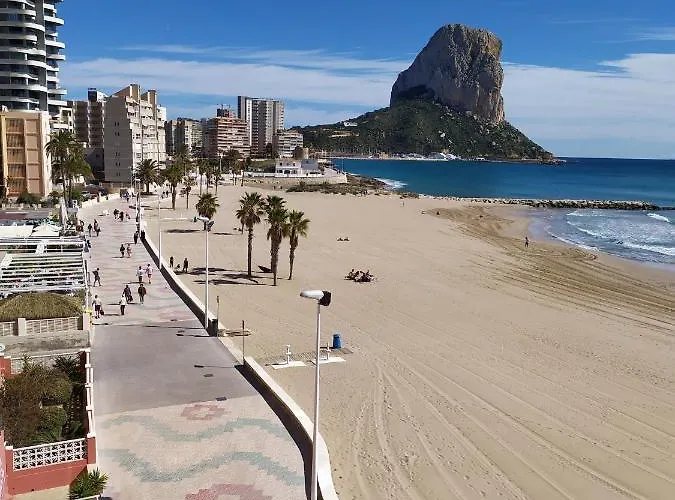 Primera Linea De Playa Con Garaje Apartment Calpe