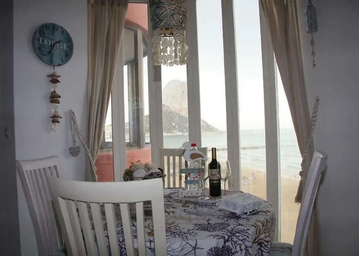 Primera Linea De Playa Con Garaje Apartment *